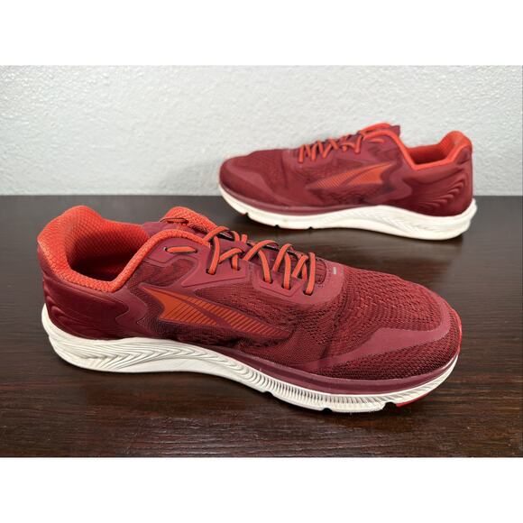 Altra Torin 5 Mens Size 12 Maroon Zero Drop Comfort Shoes Sneakers AL0A547F666